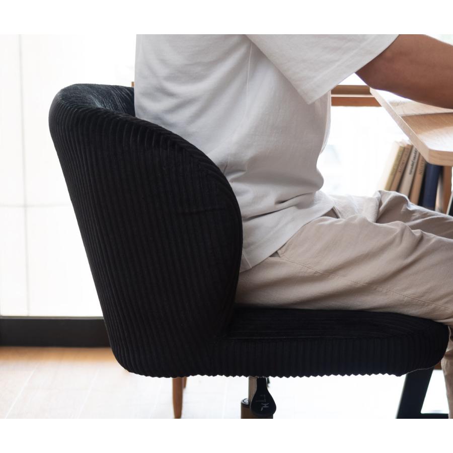 東谷 オフィスチェア ローバック デスクチェアー 座面高43〜52cm