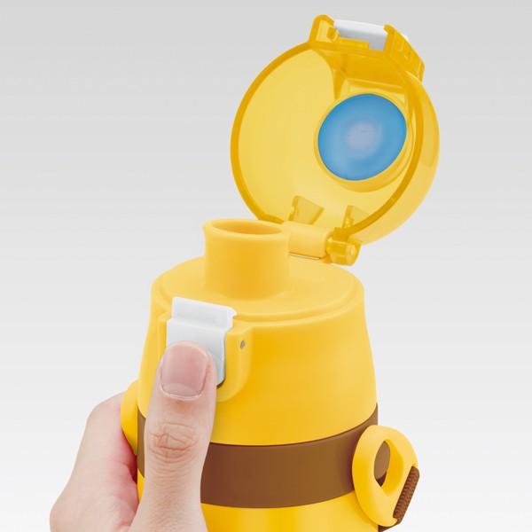 新品 おしりたんてい 2WAYステンレスポトル 水筒 スケーター 水筒 直飲み＆コップ付 2ウェイ ステンレス 超軽量 子供