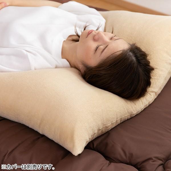 枕 ふわふわ 肩まで支えるBIGまくら 大きい 68×80cm 日本製 （ まくら