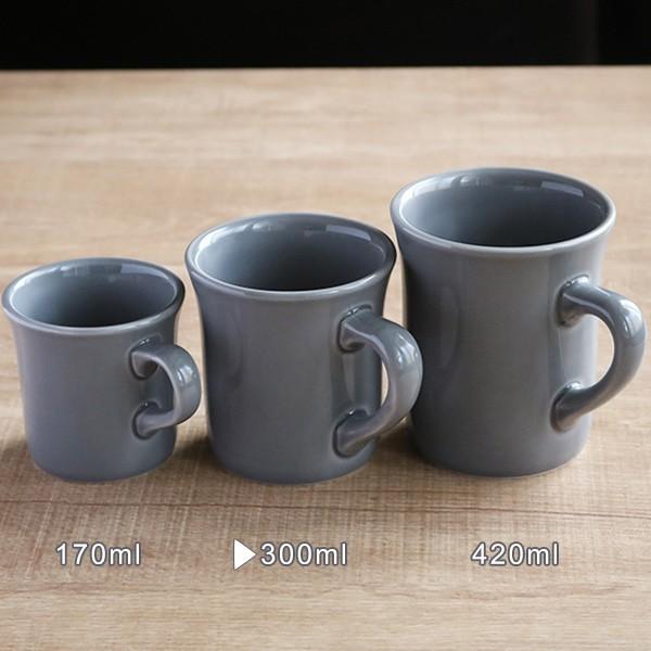 マグカップ マグカップ 300ml M Cozyマグ 陶器 日本製 ネイビー （ 電子レンジ対応