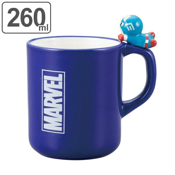 マグカップ・食器 MARVEL マグカップ 260ml キャプテン・アメリカ フィギュア付マグ MARVEL