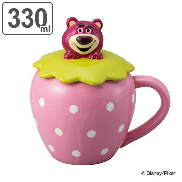 マグカップ 330ml トイ ストーリー いちごマグ ロッツォ ディズニー キャラクター 電子レンジ対応 食洗機対応 蓋付き カップ マグ リビングート Paypayモール店 通販 Paypayモール