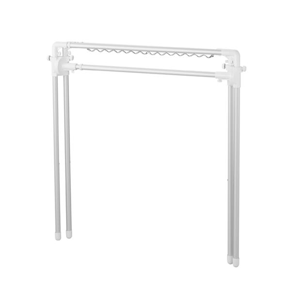 天馬 室内物干し PORISH 伸縮式布団干し X型コンパクト アルミ