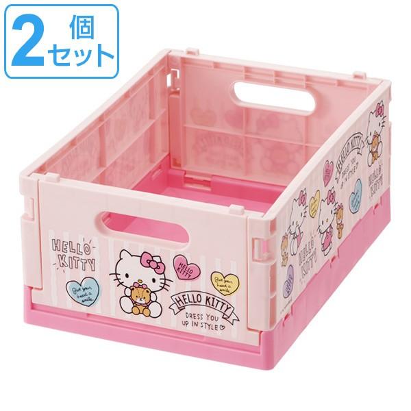 sanrio（サンリオ） 折りたたみコンテナ S ハローキティ コンテナ 収納