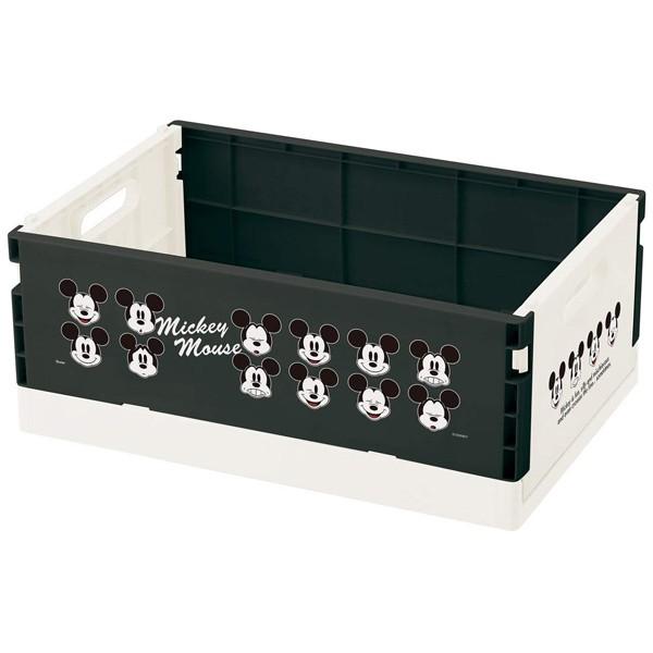 Disney（ディズニー） 折りたたみコンテナ M ミッキーマウス MK Faces