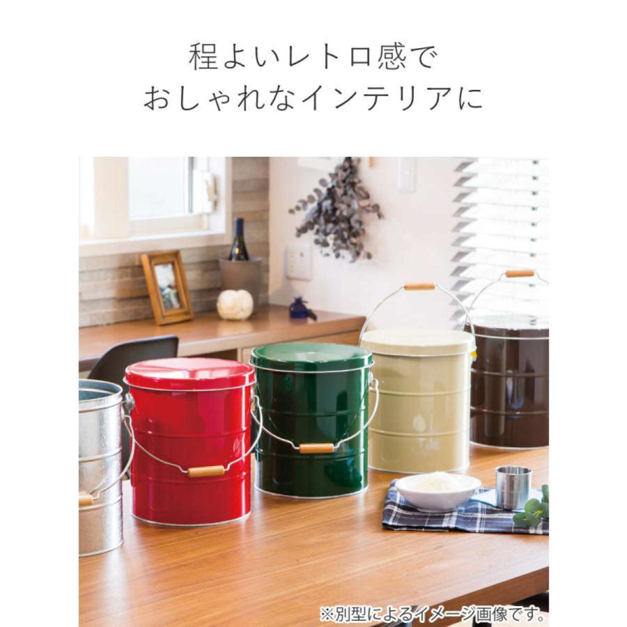 OBAKETSU（オバケツ） 米びつ 10kg ライスストッカー （ 米櫃 ライス