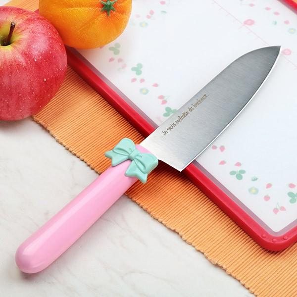 包丁 リボン付き 三徳包丁 ギフト箱入り （ 17cm 料理包丁 万能包丁