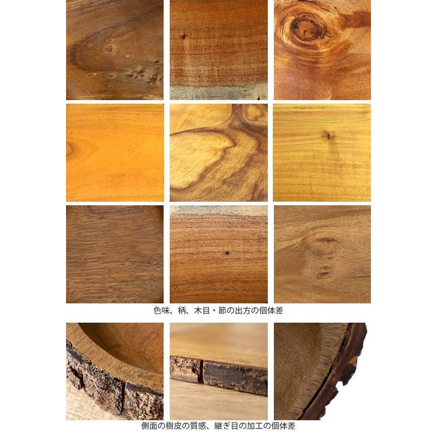 サービングマット 29cm ラウンド Konoka 木製 アカシア サービングプレート （ アカシアプレート 木 サービングボード 木製食器 大皿 ）｜livingut｜08