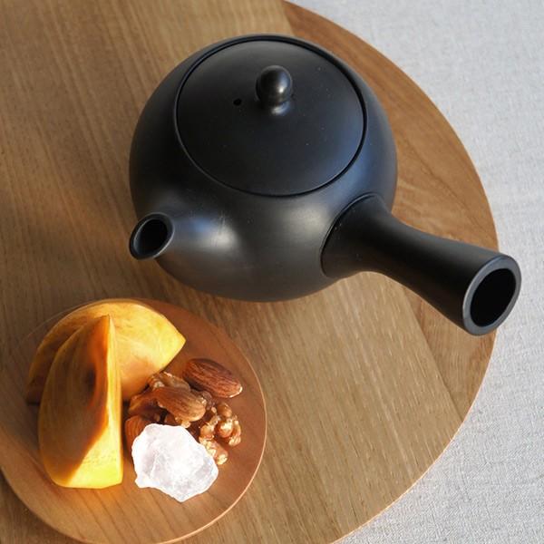 急須 330ml 常滑焼 縁 ティーポット 食器 せっ器 日本製 （ 横手型急須