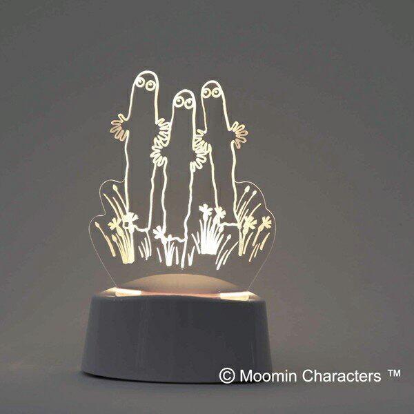 MOOMIN 照明 LEDアクリルスタンド ムーミン ニョロニョロ ( LED MOOMIN 照明 LEDアクリルスタンド ムーミン ニョロニョロ ( LED