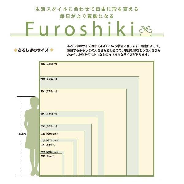 風呂敷 自遊布綿大ふろしき 日本の夏 118cm （ ふろしき 大判 大風呂敷 ）｜livingut｜04