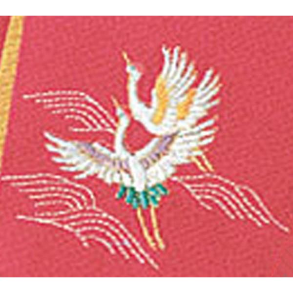 袱紗 ふくさ 丹後ちりめん刺繍のぞき金封ふくさ単品 （ 慶弔両用 冠婚