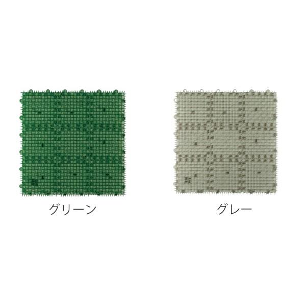 人工芝 30x30cm ジョイント式 日本製 30枚セット ( 芝生マット 人工芝 30x30cm ジョイント式 日本製 30枚セット ( 芝生マット