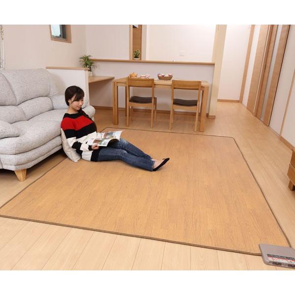 【新品未開封】木目調ホットカーペット 3畳サイズ 楽天市場】ホットカーペット 電気カーペット 3畳 本体 防水 235cm