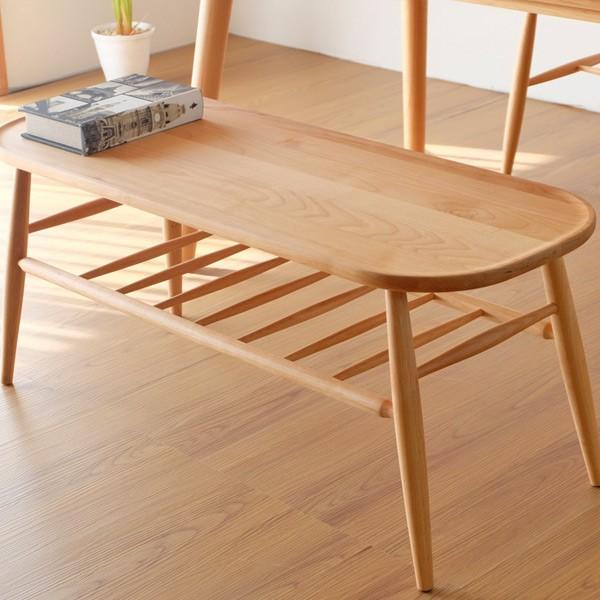 ダイニングベンチ 背なし 天然木 アルダー材 NORN 幅100cm