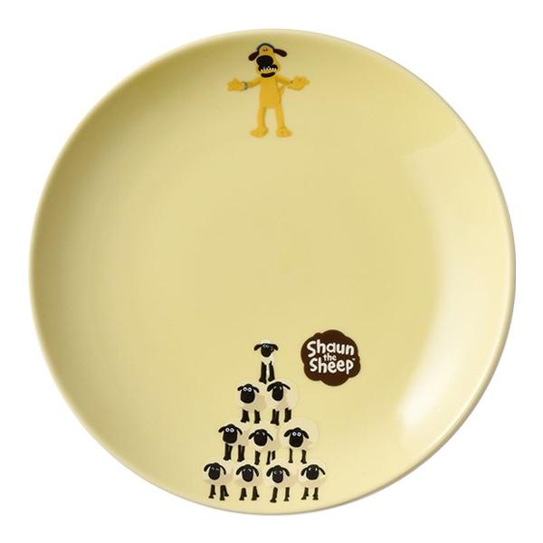 プレート 17cm シープピラミッド ひつじのショーン 洋食器 磁器 日本製