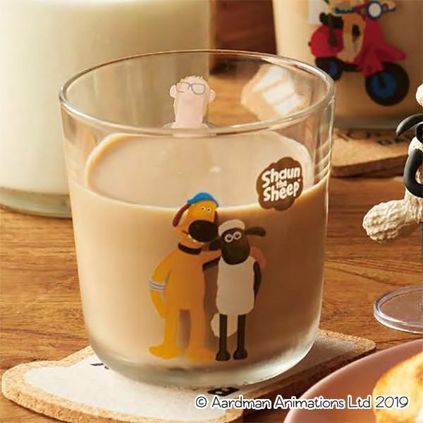 コップ 250ml 牧場の仲間 ひつじのショーン 洋食器 ソーダガラス 日本