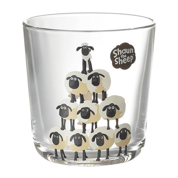 コップ 250ml シープピラミッド ひつじのショーン 洋食器 ソーダガラス