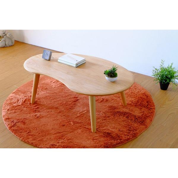座卓 ローテーブル 天然木 オイル仕上げ MOFY 幅100cm （ センター