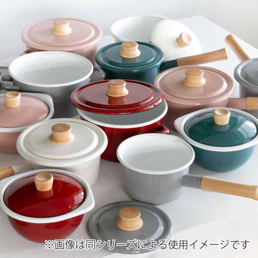 富士ホーロー ソースパン 16cm ホーロー鍋 Honey Ware ハニーウェア