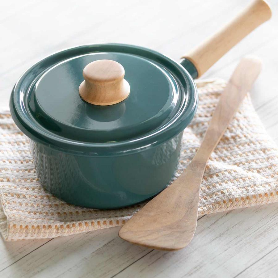 富士ホーロー ソースパン 16cm ホーロー鍋 Honey Ware ハニーウェア