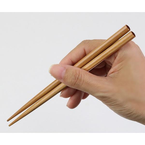 箸箱セット HAKOYA 桜木目 スクエア 黒炭 箸 箸箱 ケース 18cm （ お箸