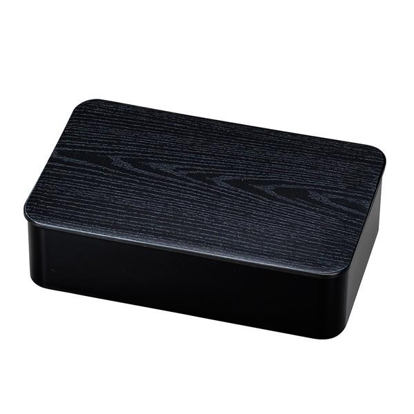 HAKOYA お弁当箱 1段 黒檀 800ml ランチボックス （ 弁当箱 レンジ対応