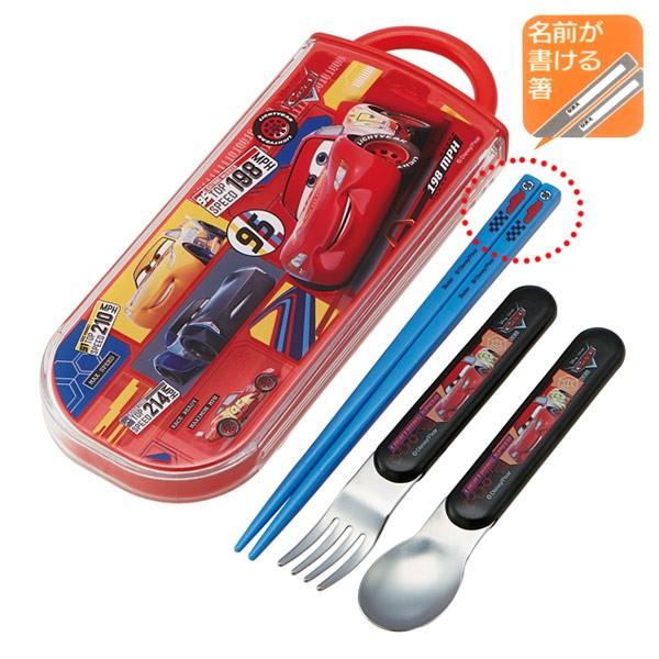 Disney（ディズニー） トリオセット スプーン フォーク 箸 スライド式