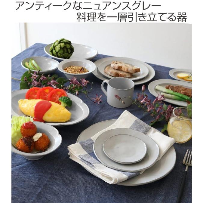 ボウル 24cm オーバル Calin 皿 洋食器 陶器 日本製 （ お皿 電子レンジ対応 食洗機対応 深皿 大皿 ）｜livingut｜02