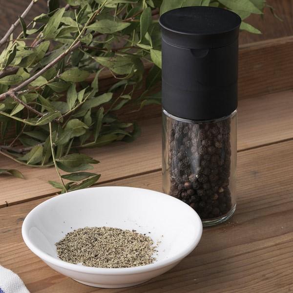 貝印 スパイスミル コショウ用 セラミックペッパーミル ブラック