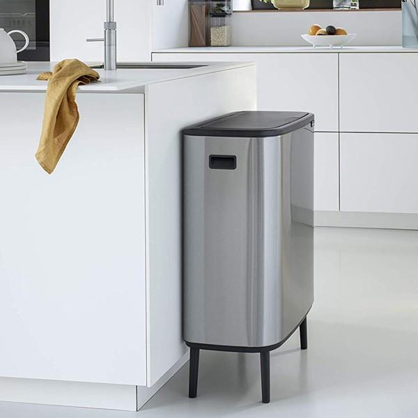 brabantia ブラバンシア ゴミ箱 BO タッチビン HI 60L FPPマット ふた付き （ ごみ箱 キッチン ダストボックス ）｜livingut｜11