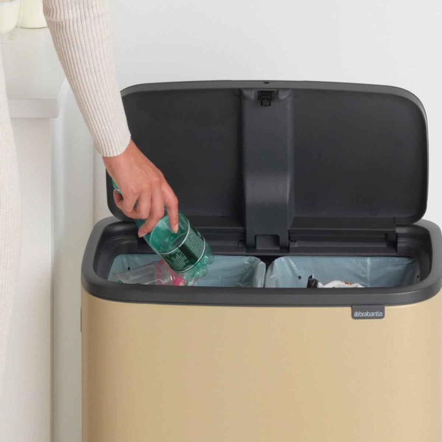 brabantia（ブラバンシア） ゴミ箱 BO タッチビン 2X30L ふた付き