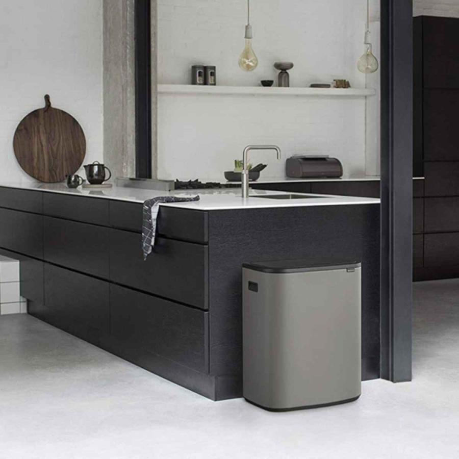 brabantia（ブラバンシア） ゴミ箱 BO タッチビン 2X30L ふた付き
