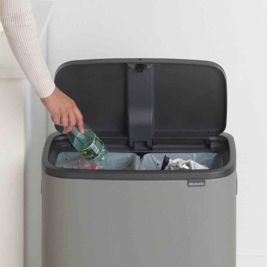 brabantia ブラバンシア ゴミ箱 BO タッチビン 2X30L ふた付き brabantia ブラバンシア ゴミ箱 BO タッチビン 2X30L ふた付き