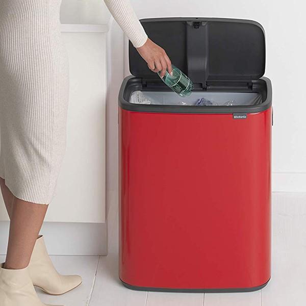 brabantia ゴミ箱 BO タッチビン 60L ふた付き ( ごみ箱 brabantia ゴミ箱 BO タッチビン 60L ふた付き ( ごみ箱