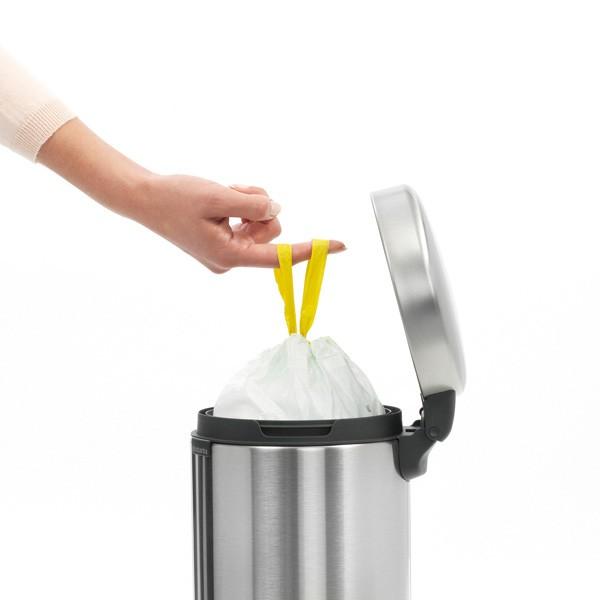 brabantia ブラバンシア ゴミ箱 ペダルビン NEWICON 5L クローム ステンレス （ ごみ箱 キッチン ダストボックス ）｜livingut｜07