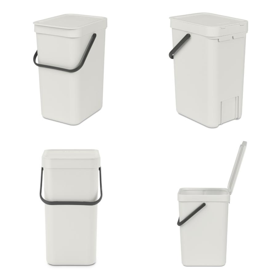 brabantia ゴミ箱 12L ソート&ゴー ウェイストビン ふた付き brabantia ゴミ箱 12L ソート&ゴー ウェイストビン ふた付き