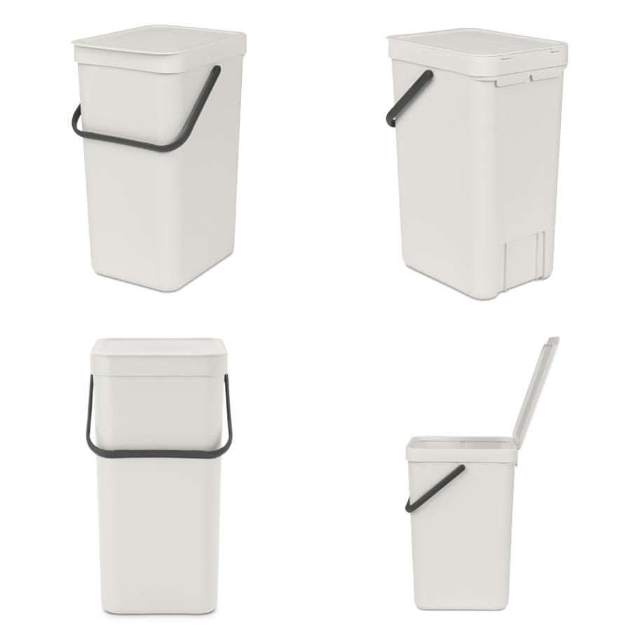 brabantia ゴミ箱 16L ソート&ゴー ウェイストビン ふた付き brabantia ゴミ箱 16L ソート&ゴー ウェイストビン ふた付き