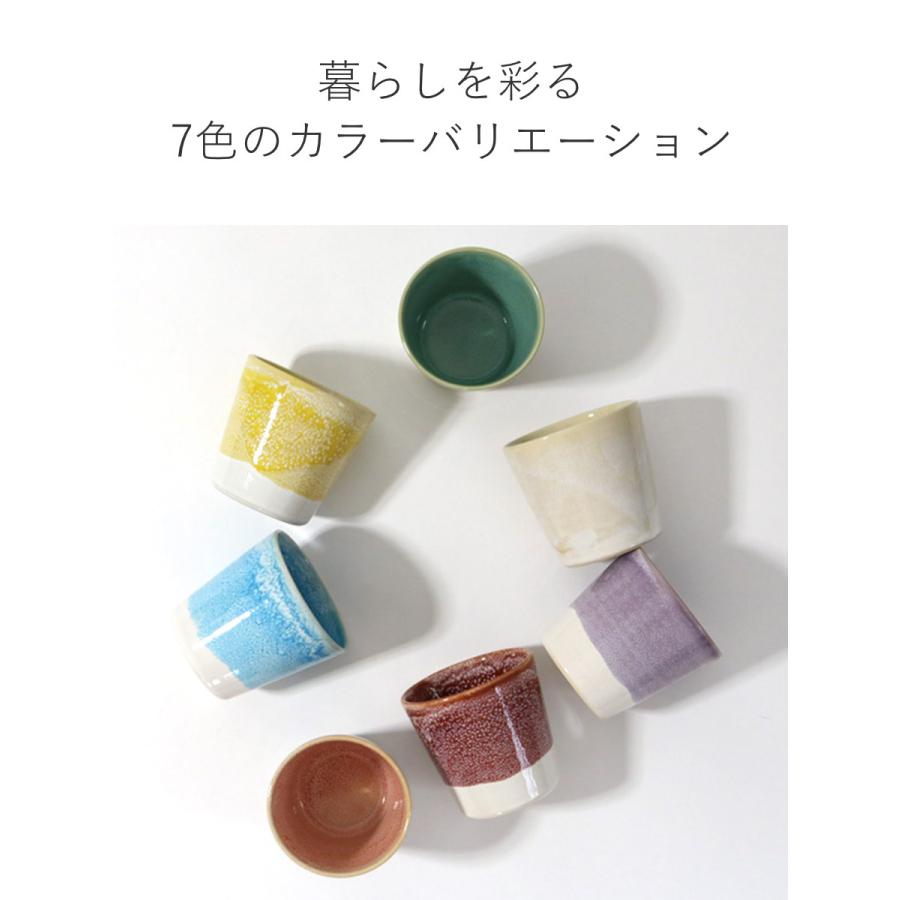 フリーカップ 300ml 彩 カップ ボウル 陶器 信楽焼 日本製 （ ラジウム