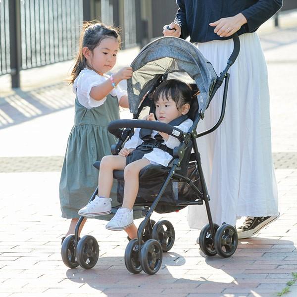 バギー B型ベビーカー 軽量 3.8kg おでかけバギー 4輪 折りたたみ