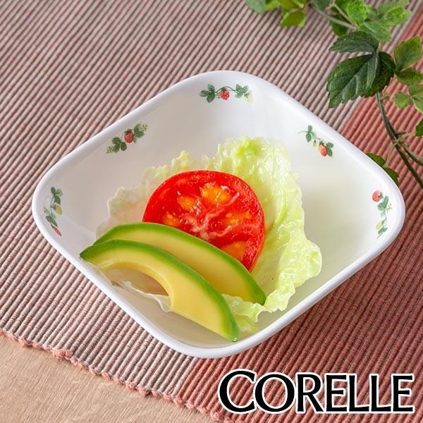ボウル 17cm スクエア コレール CORELLE 皿 食器 スウィート