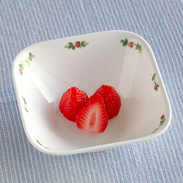 ボウル 17cm スクエア コレール CORELLE 皿 食器 スウィート