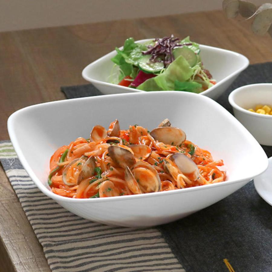コレール ボウル 22.5cm スクエア CORELLE バイオレットミスト コレール ボウル 22.5cm スクエア CORELLE バイオレットミスト