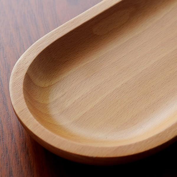 プレート 30cm 長角皿 天然木 トレー 皿 食器 日本製 （ ウッド