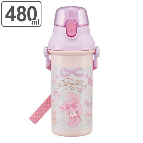 sanrio（サンリオ） 水筒 直飲み プラスチック ぼんぼんりぼん プラ