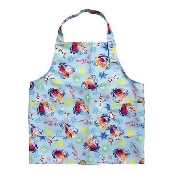 Disney（ディズニー） エプロン 子供用 100〜110cm用 アナと雪の女王