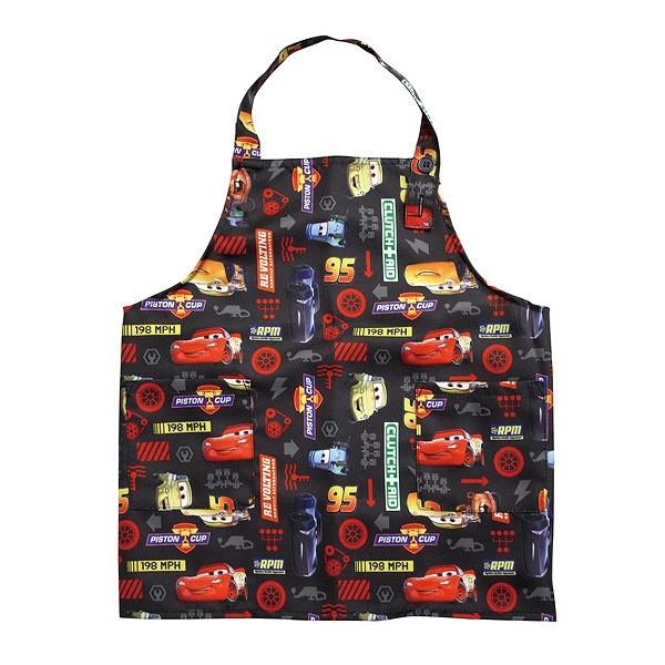 Disney（ディズニー） エプロン 子供用 100〜110cm用 カーズ
