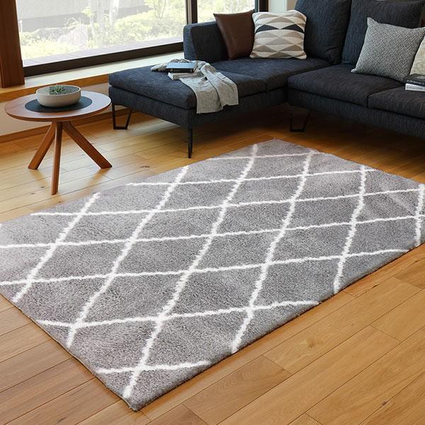 ラグマット ベルギー製ウィルトンラグ BLIZZ スピラル 200×250cm