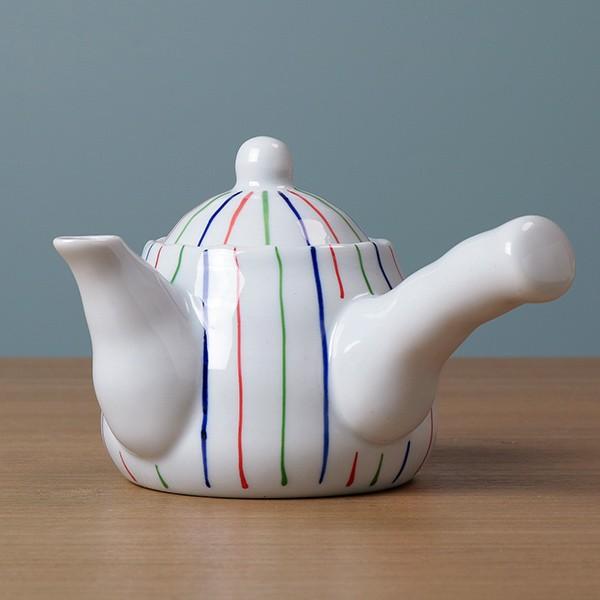 急須 置物 急須 300ml ポット 陶器製 （ 食洗機対応 横手型急須 片手 お茶