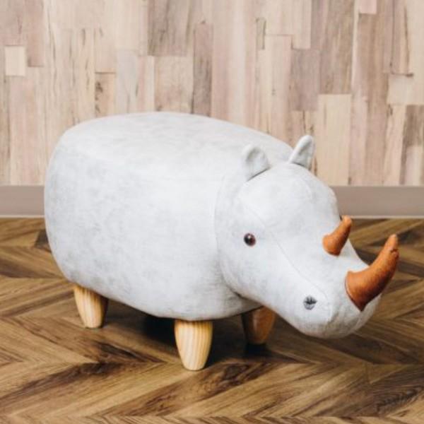 スツール サイ Rhino リノ アニマル 椅子 オットマン 足置き イス